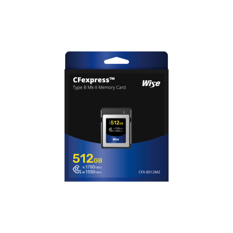 Wise Advanced CFexpress Type B MKII Memory Card - 512GB