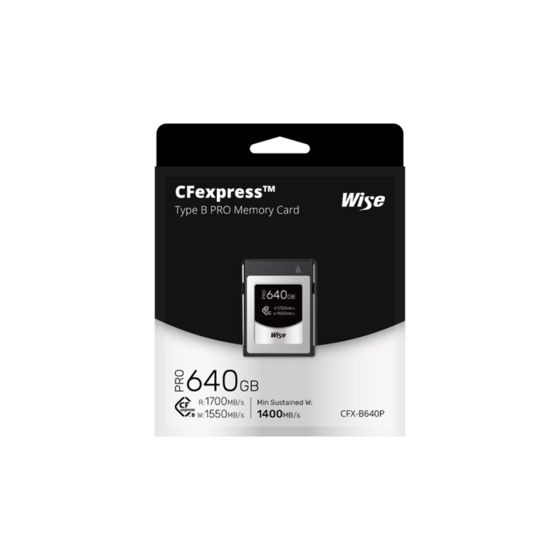 Wise CFexpress Type B PRO 640GB