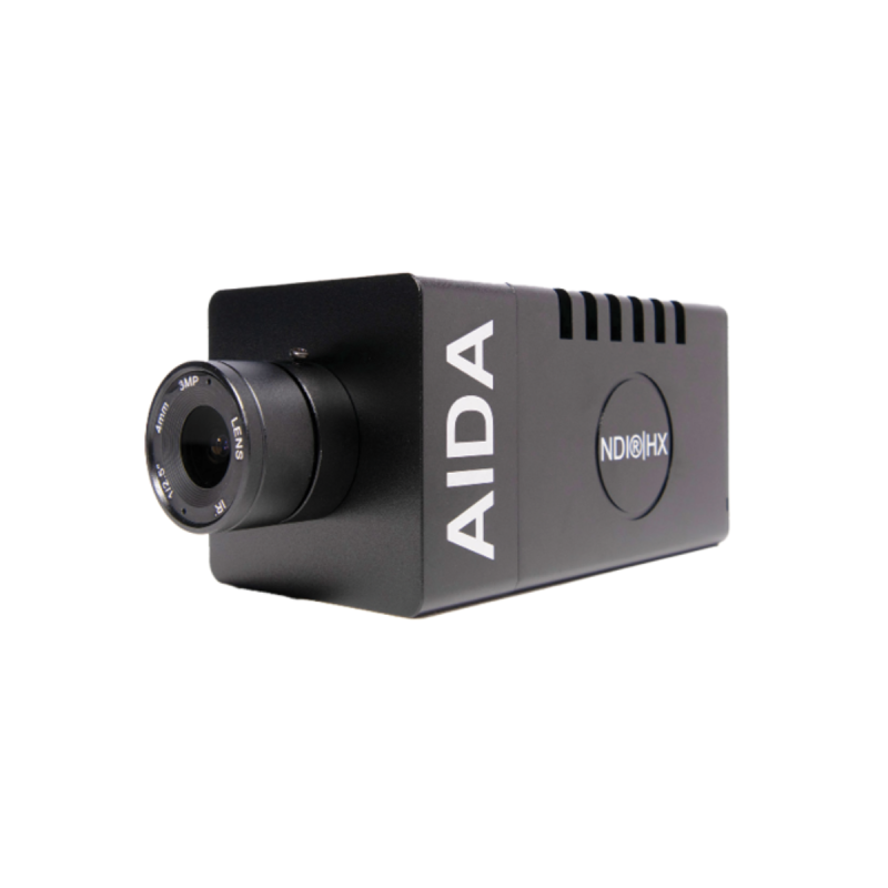 Aida FHD NDI®|HX/IP/SRT/3G-SDI PoE and IP Control POV Camera