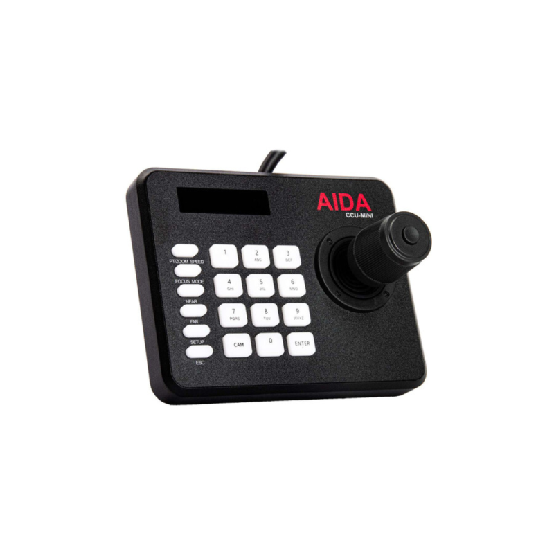 Aida Compact VISCA Serial and IP PTZ Camera Controller