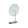 Westcott Parapluie 7f Blanc 1.80 m