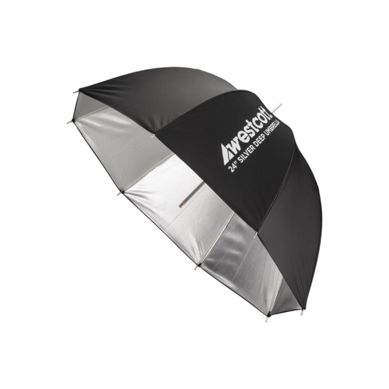 Westcott Parapluie parabolic Argent 24p (60cm)