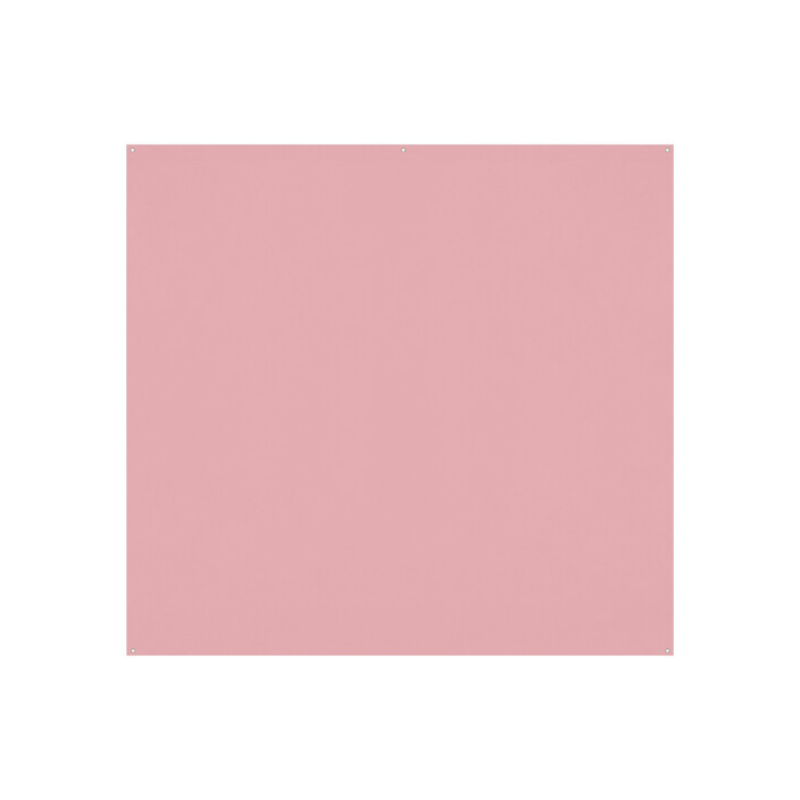 Westcott X-Drop Pro Fond stretch Blush Pink - 2,40 x 2,40 m