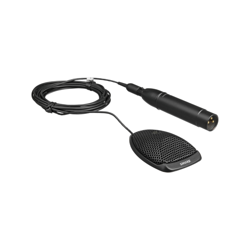 Shure MX391/C Micro à effet de surface a capsule Cardioïde - Noir