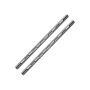 Kondor 1" PPSH 15mm Rod (Threaded, Space Grey) - 2 Pack