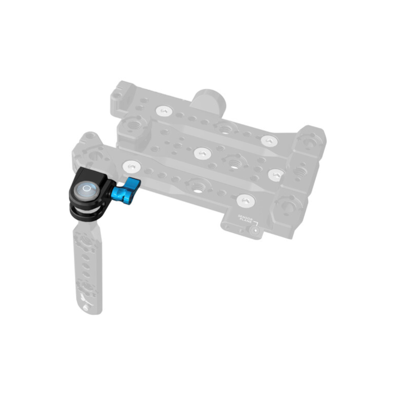 Kondor Sony FX6 AKS Rod Clamp (Raven Black)