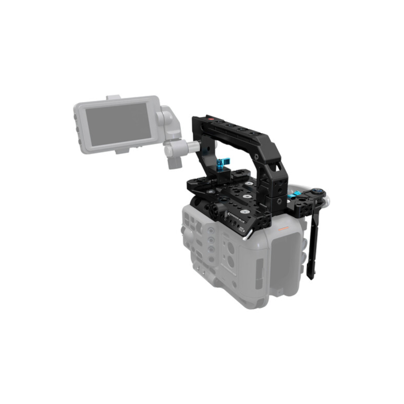 Kondor Sony FX6 Cage (With Top Handle) (Raven Black)