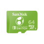 Sandisk  M.SDXC "Extreme" pr Switch Yoshi 64GB Cl 10 U3 UHS-I 100MB/s