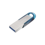 Sandisk Clé USB 3.0 "Cruzer Ultra Flair", 128GB, Bleu tropical