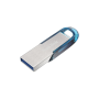 Sandisk Clé USB 3.0 "Cruzer Ultra Flair", 64GB, Bleu tropical