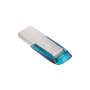 Sandisk Clé USB 3.0 "Cruzer Ultra Flair", 64GB, Bleu tropical