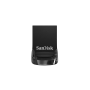 Sandisk Pack de 3 clés Cruzer Ultra Fit 32GB, USB 3.2, 130 MB/s, Noir