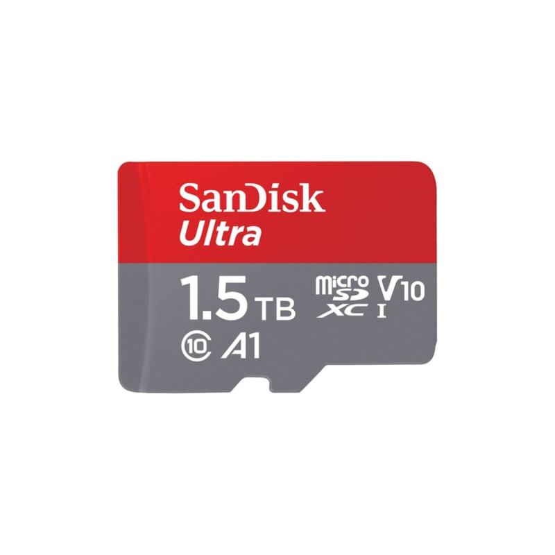 Sandisk microSDXC Ultra 1,5TB (A1/UHS-I/Cl.10/150MB/s) + Adp SD