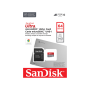 Sandisk microSDXC Ultra 64GB (140MB/s A1 Cl. 10 UHS-I) + Adp "Tablet"