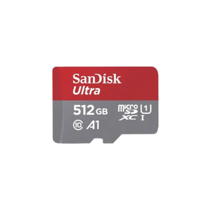 Sandisk Carte M.SDHC "Ultra" 512GB (Cl 10/UHS-1/120MB/s) +Ad. Tablet