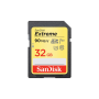 Sandisk Carte SDHC Extreme 32GB 100/60 mb/s V30 Rescue Pro D x2