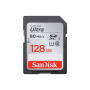 Sandisk Carte SDXC "Elite Ultra Plus", 128GB, Cl.10, UHS-I, 80MB/s