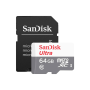 Sandisk Carte Micro SDXC Ultra "Lite" 64GB (Class 10/UHS-I/100MB/s)