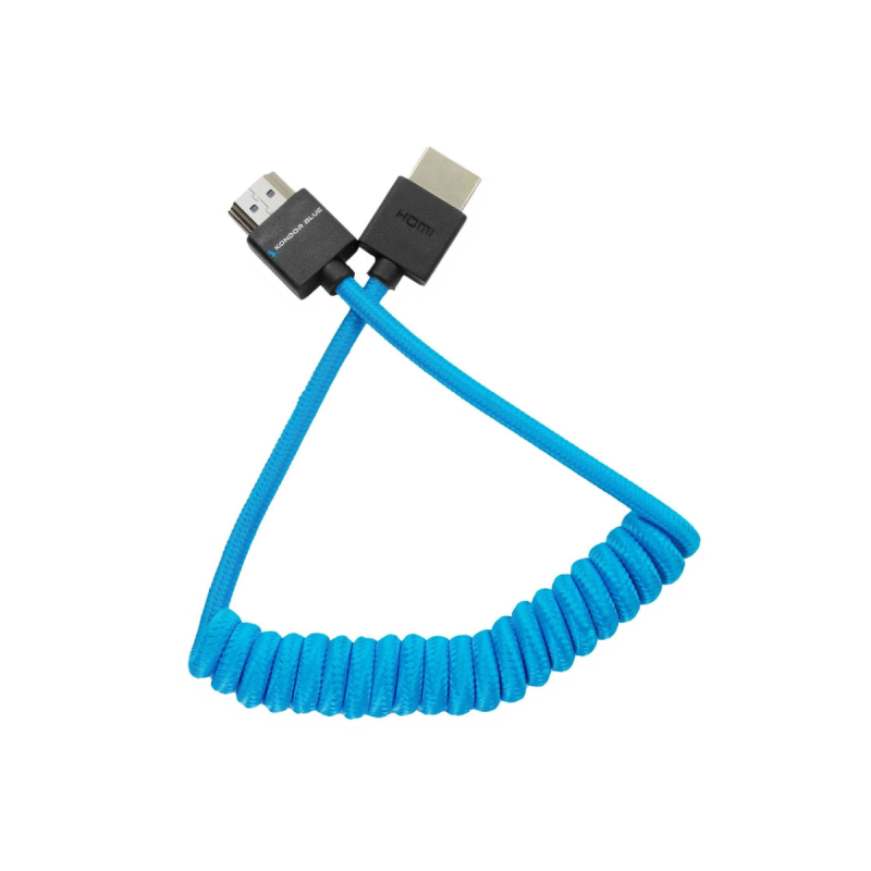 Kondor Coiled Micro HDMI to Full HDMI (12-24")