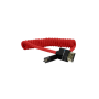 Kondor Coiled Mini HDMI to Full HDMI (12-24") (Cardinal Red)