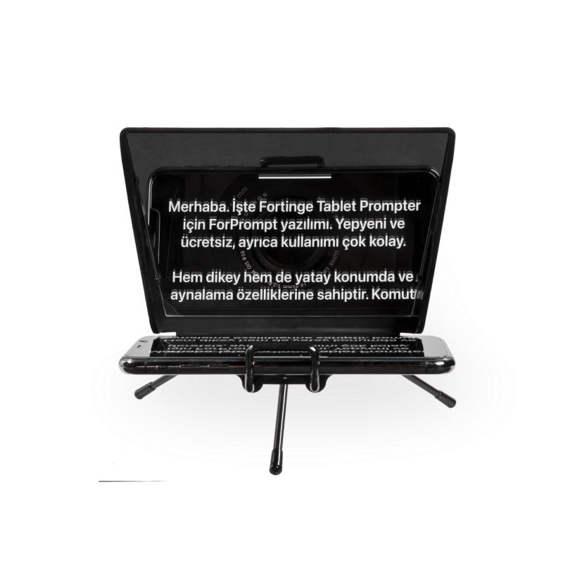 Fortinge Mia XL Prompteur mobile pour smartphone jusqu'à 5,8" DSLR/PC