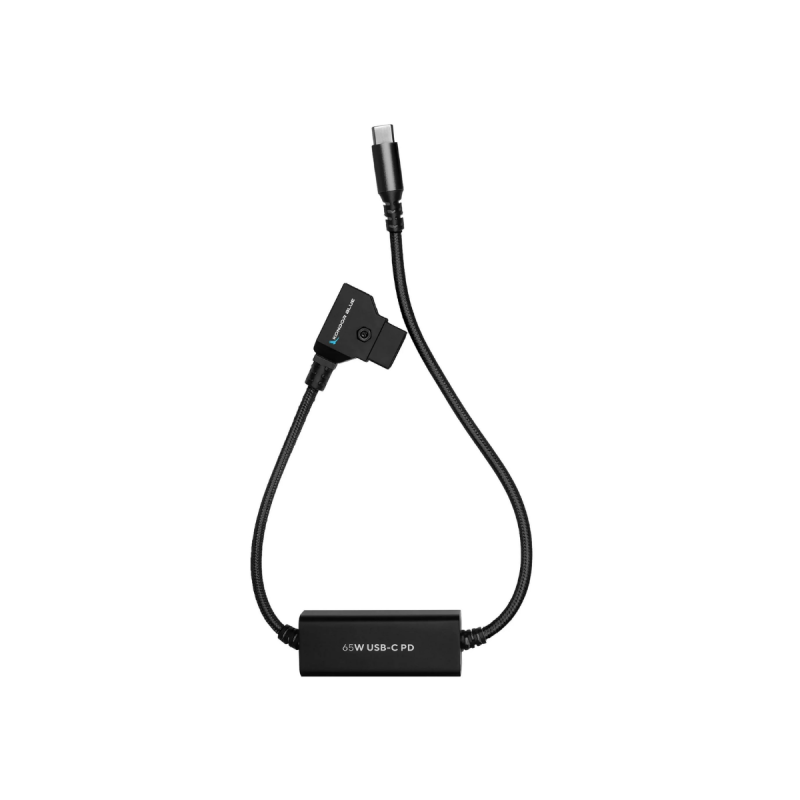 Kondor 16" DC to USBC Cable for Mirrorless cameras (Raven Black)