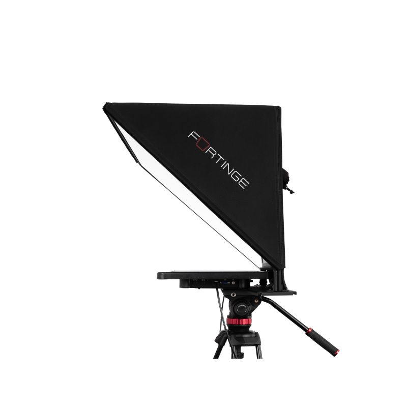 Fortinge 19" Studio Teleprompteur pour caméra PTZ HDMI Compo. BNC VGA