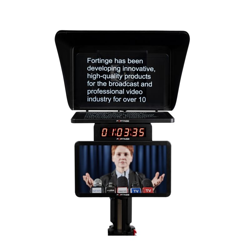 Fortinge 24" High Brightness Studio Teleprompter