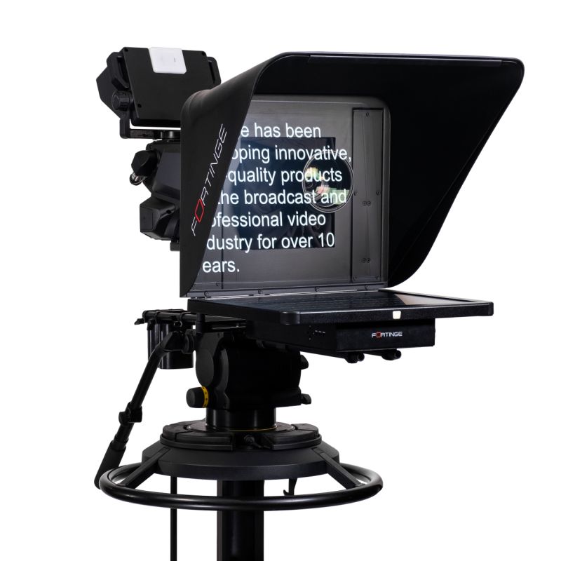 Fortinge 17" Studio Prompter Set with HDMI, BNC, VGA, SDI, NDI INPUT