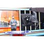 Fortinge 15" Crane Prompter with HDMI VGA BNC, SDI INPUT 500cd/m2 4:3