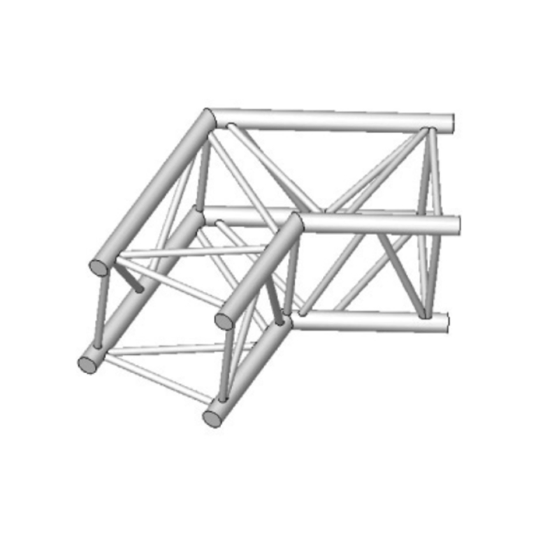 ASD Angle Alu 290 Carré 2 Départs 120° Forte Charge