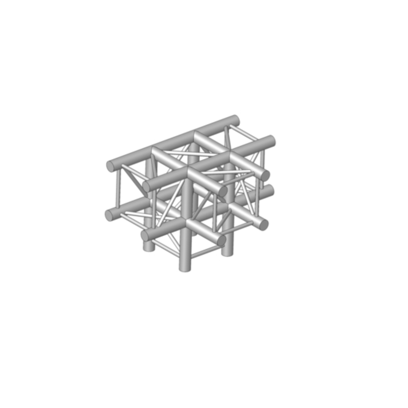 ASD Angle Alu 290 Carré 4 Départs 90° Pied