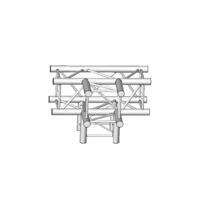 ASD Angle Alu 290 Carré 4 Départs Horizontal/Pied