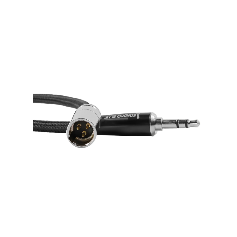 Kondor 14" Mini XLR M to 3.5mm Mono Mini Plug Audio Cable