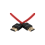 Kondor HDMI to HDMI 16" Thin Braided Cable for on Camera Monitors