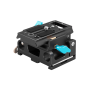 Kondor 15mm LWS Arri/501 Side Loading Baseplate/RedKomodo BMPCC Black