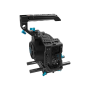 Kondor 15MM Rail Block Adapter/BMPCC6K Pro Battery Grip Cage Black