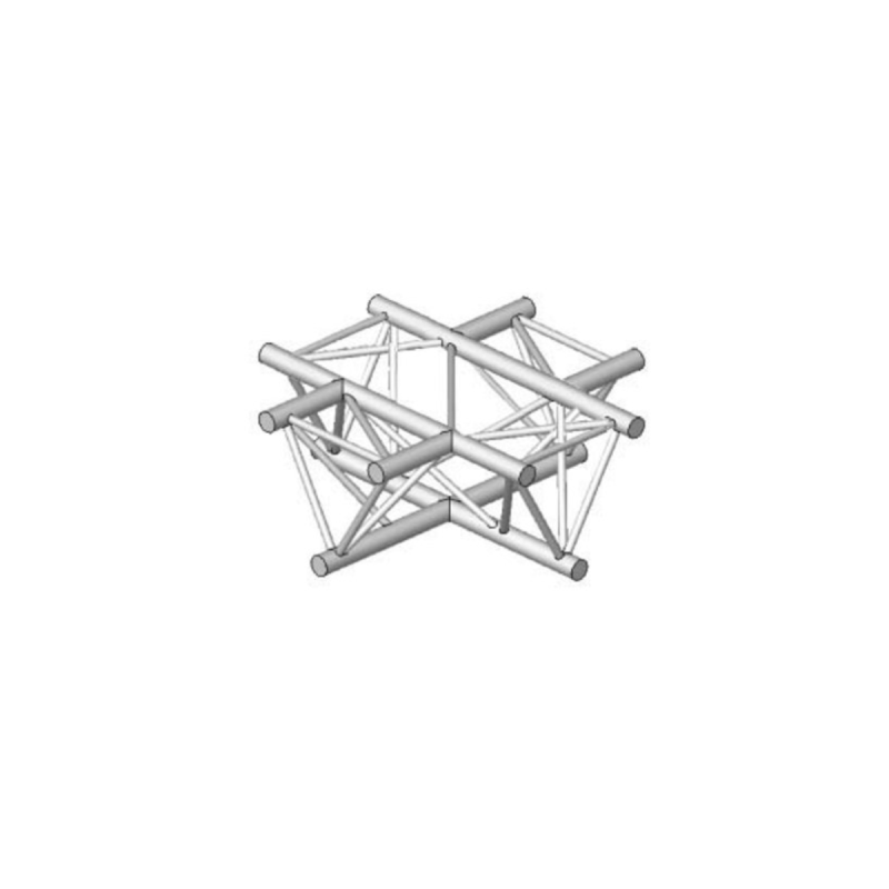 ASD Angle Alu SX390 4 Départs A Plat 90°