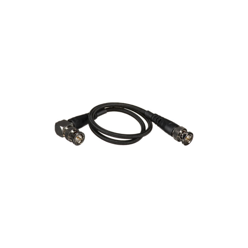 Kondor 20" 12G SDI Straight to Right Angle Cable/4K 60p Black