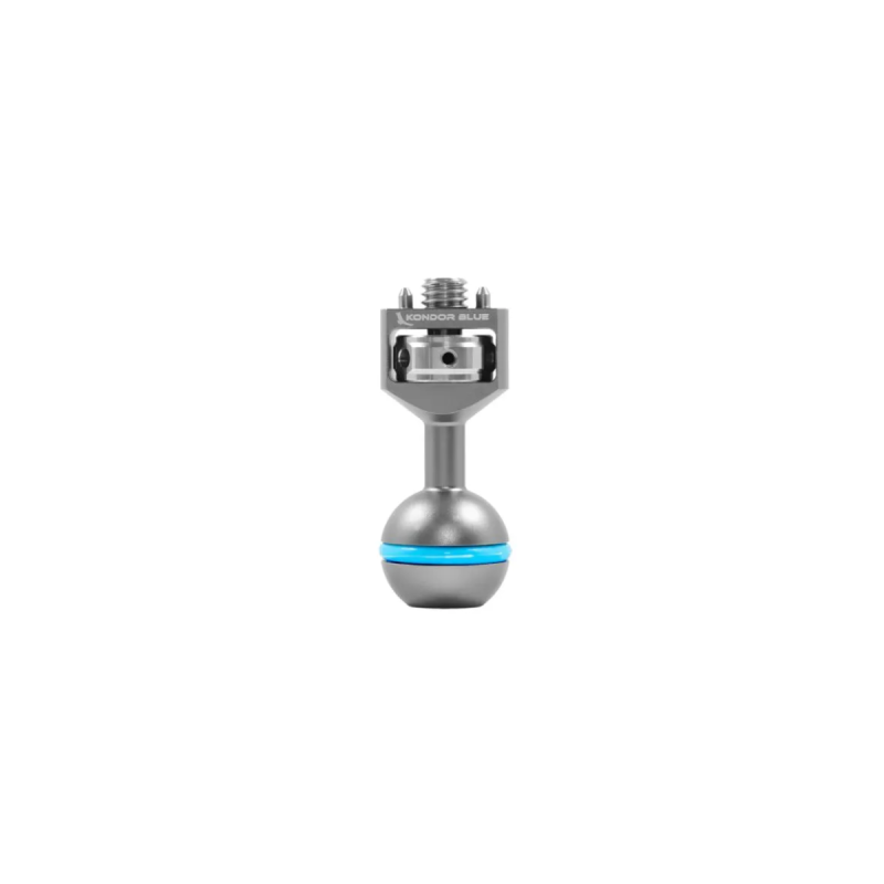 Kondor 3/8" Ball Head with Locating Pins for Magic Arms (Gray)