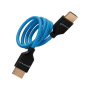 Kondor 4K HDMI 2.0 Braided Blue Cable (Kondor / 2 Feet)