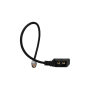 Kondor DTAP to RED Komodo Braided Cable RIGHT ANGLE Black