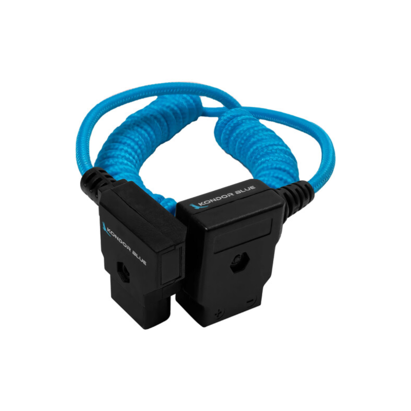 Kondor D-Tap Extension Male to Female Coiled Cable