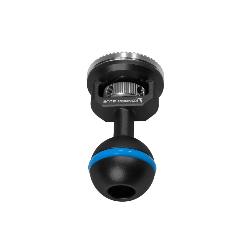 Kondor Ball Head to ARRI Rosette for Magic Arms (Raven Black)