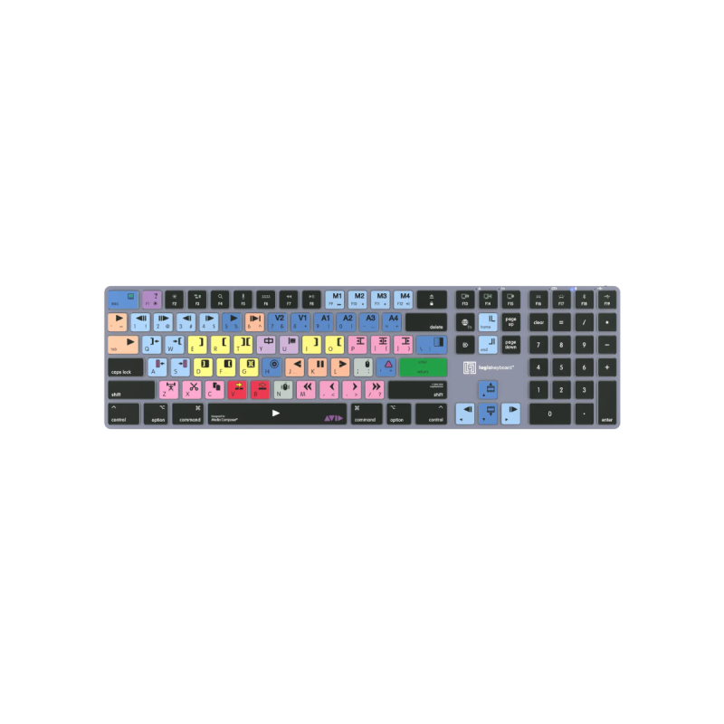 LogicKeyboard Avid Media Composer - Pro Titan FR (Mac)