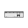 LogicKeyboard Braille Nero/Slim FR (PC)