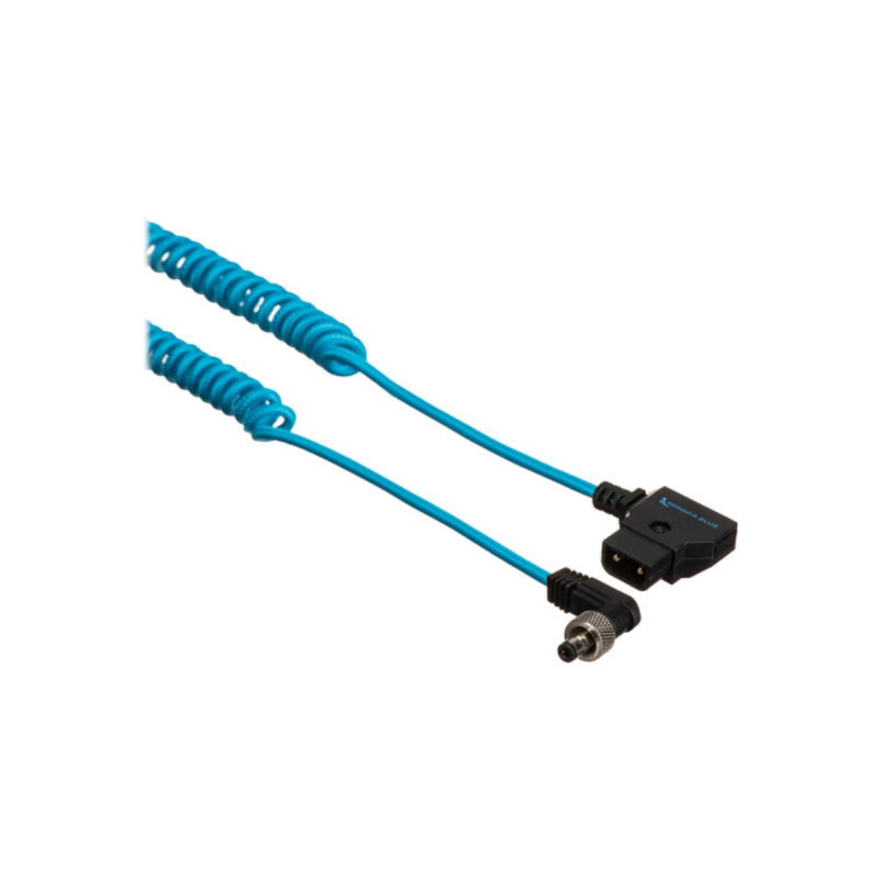 Kondor Coiled D-Tap - Locking DC 2.1MM Right Angle Cable Ninja/Shogun