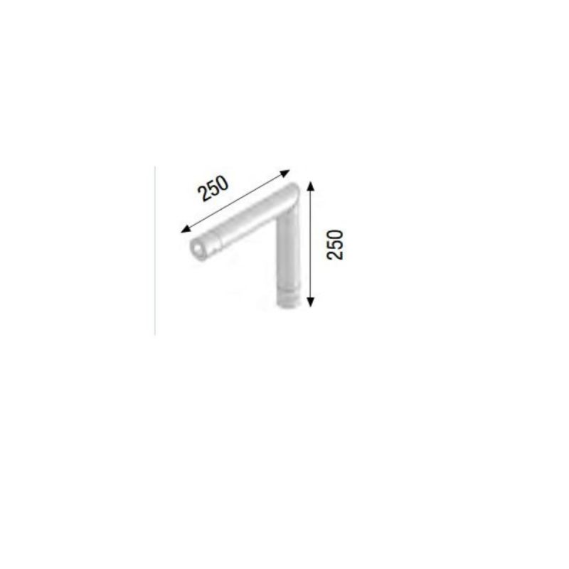 ASD Angle 2D monotube 50X2 0m25 x 0m25