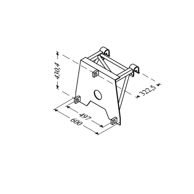 ASD Angle Linéaire mâle Acier ST 500