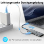 RSHTECH Hub USB C 7 en 1 Alu adaptateur USB-C HUB HDMI 8K